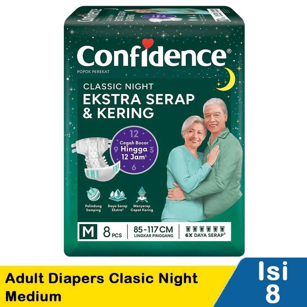 Confidence Adult Diapers – Superior Absorbency & All-Day Comfort for Active & Elderly Users