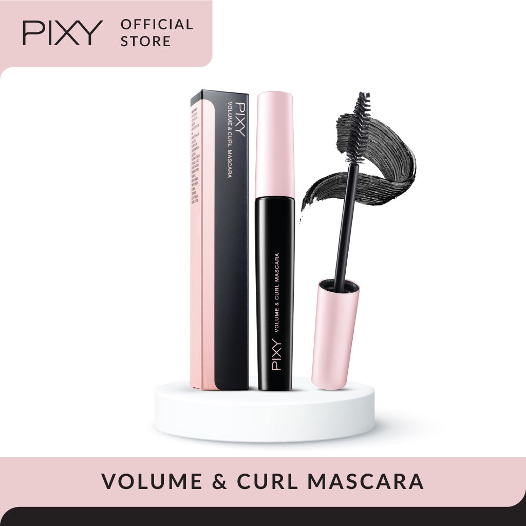 PIXY Volume & Curl Mascara Black