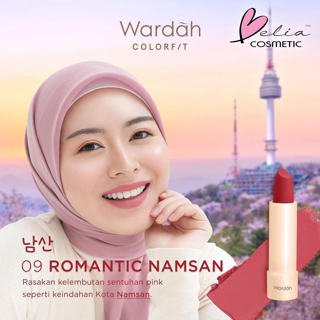 Wardah Colorfit Ultralight Matte Lipstick - Ultra Lightweight Soft Powdery Texture Comfort Matte Finish Non-Drying Formula 3.6g