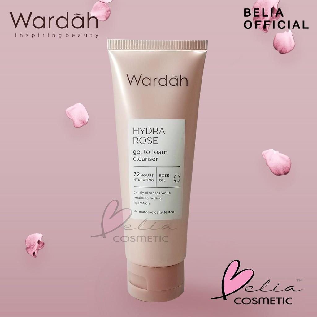 WARDAH Hydra Rose Skincare Set – Day Gel, Night Gel, Cleanser & Toner