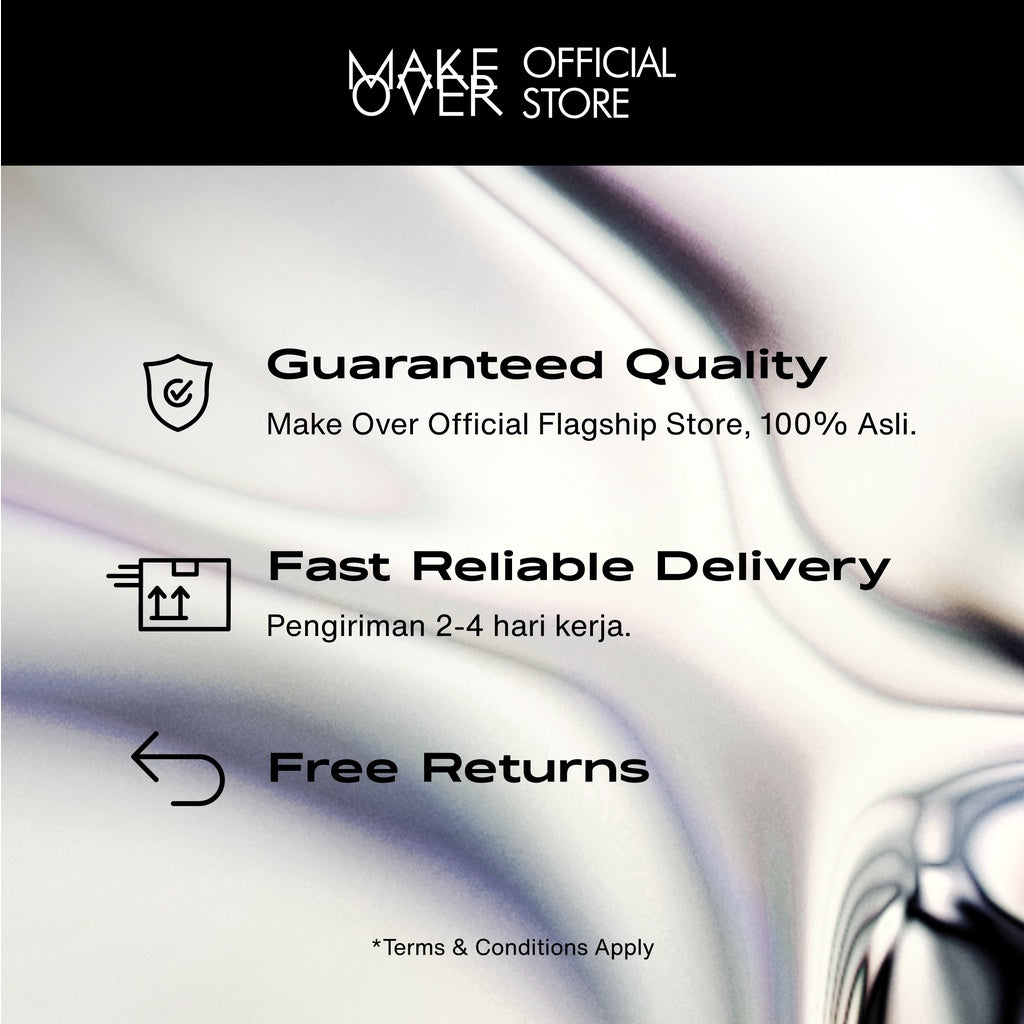 MAKE OVER Powerstay Fix & Matte Setting Spray - Makeup Tahan Lebih Lama Matte Finish Tidak Luntur Nyaman Makeup Tidak Lengket Ringan Hasil Matte Non-Comedogenic BEST SELLER Oil Control Fine Mist Quick Drying Formula Lebaran Raya