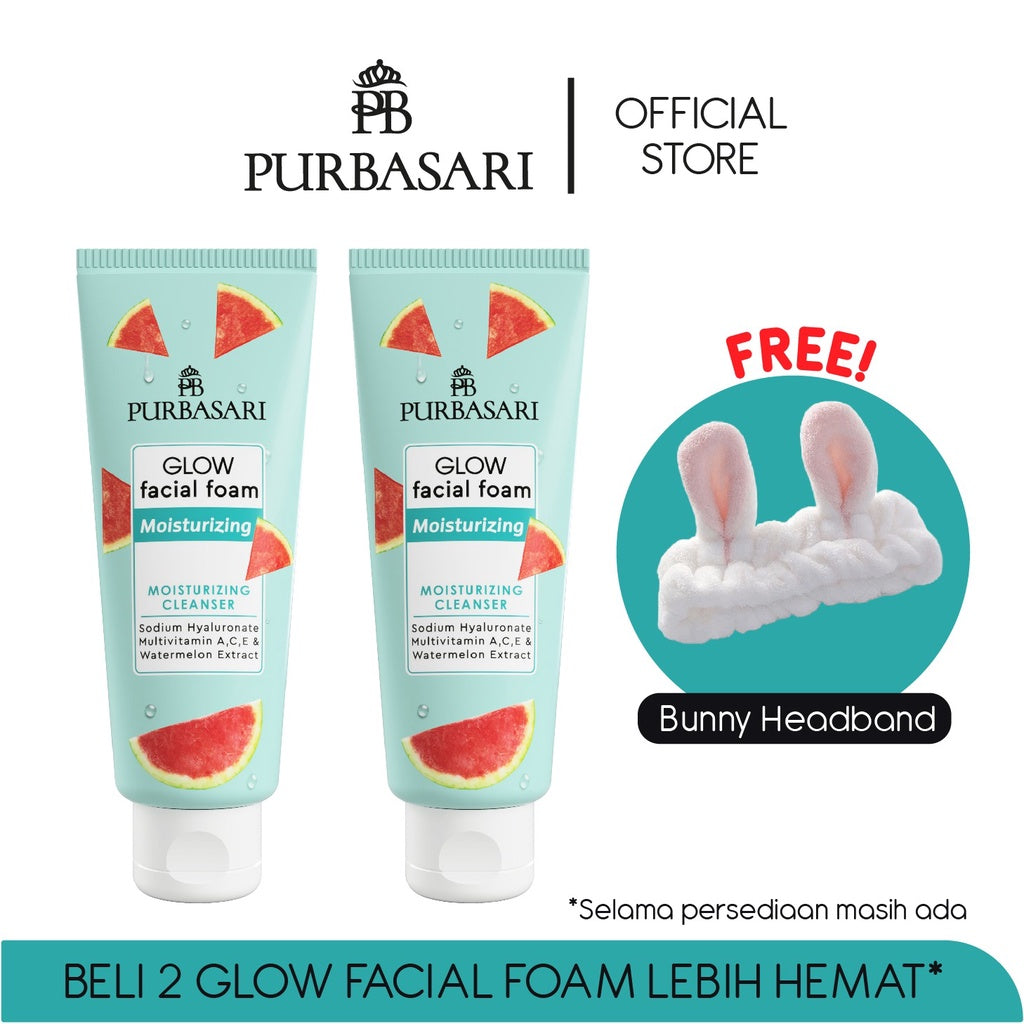 Purbasari Glow Facial Foam - Moisturizing