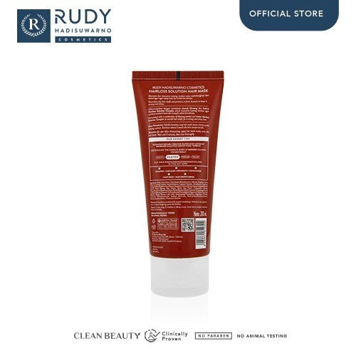 Rudy Hadisuwarno Cosmetics Hairlos Solution Hair Mask 200ml Hair Treatment