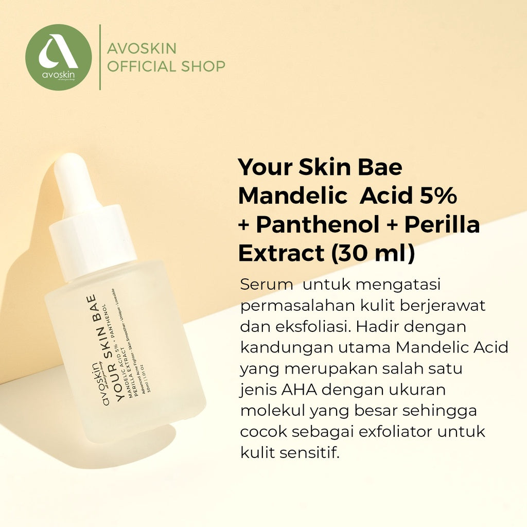 Serum Avoskin Your Skin Bae Mandelic Acid 30ml-Eksfoliasi & Jerawat