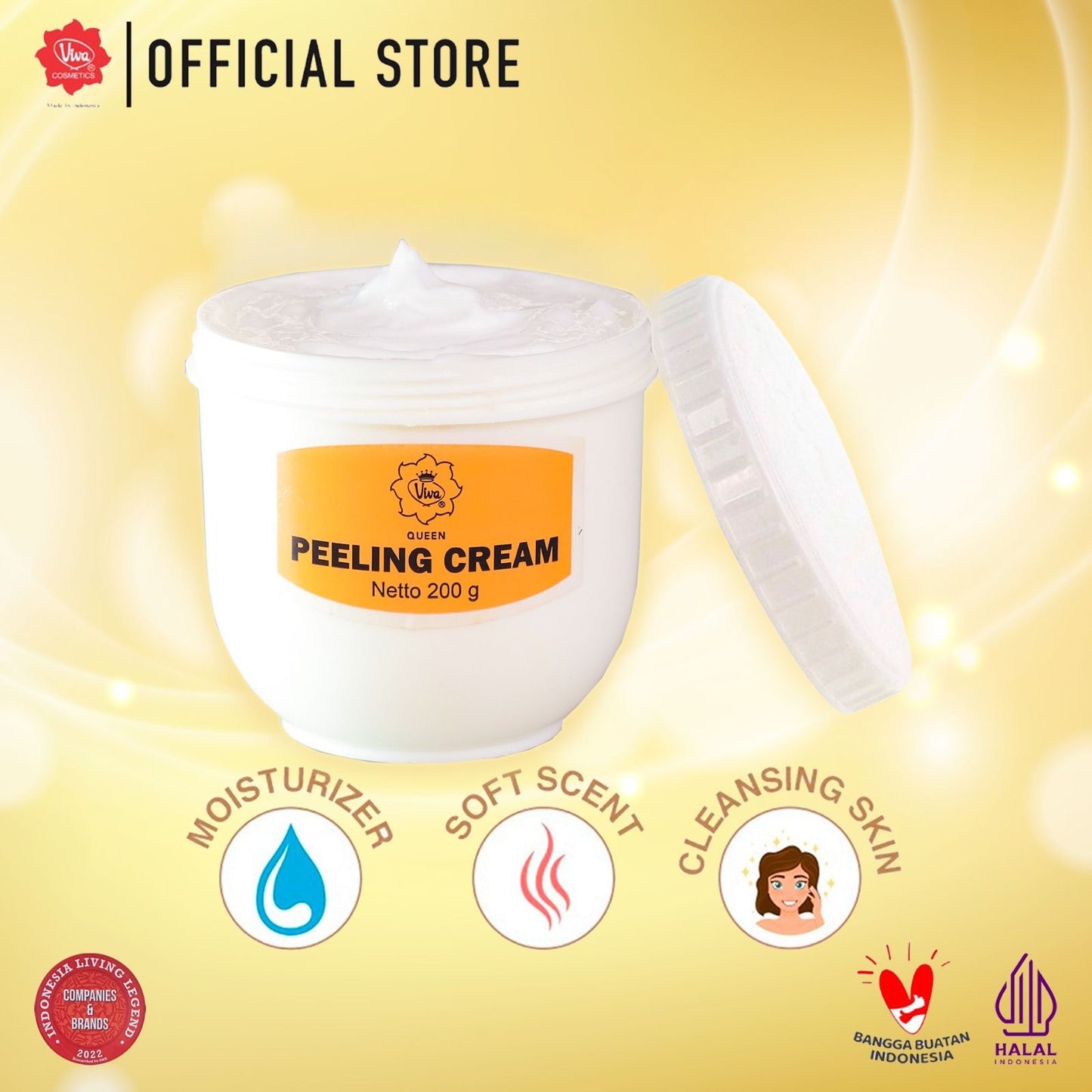 Viva Queen Peeling Cream (22gr & 200gr)
