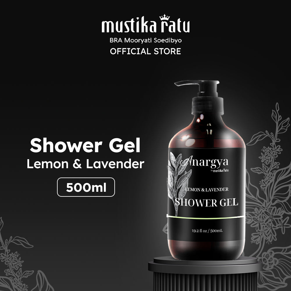 Anargya by Mustika Ratu Shower Gel Sabun Mandi Aroma Lemon & Lavender