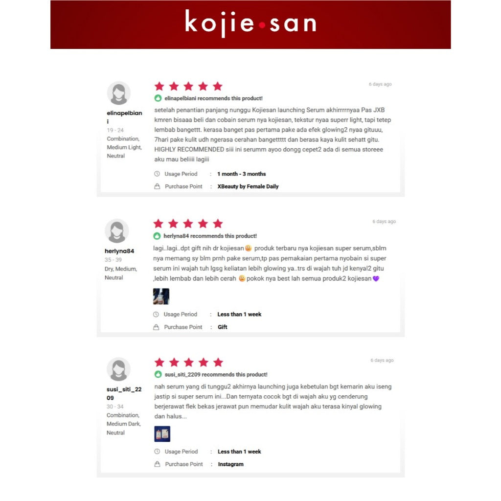 KOJIE SAN Super Serum 7.5ml