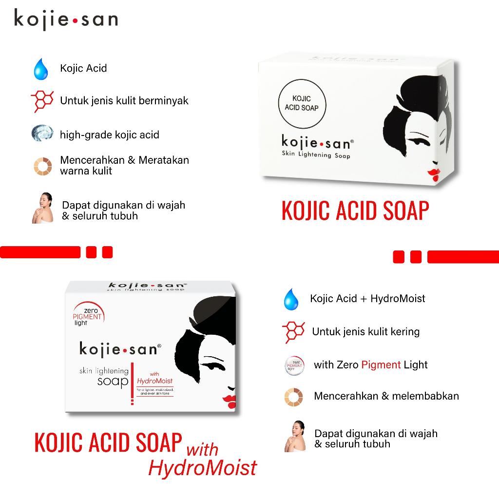 Paket Duo Kojie San Kojic Acid Soap Travel (ED APRIL 2026)