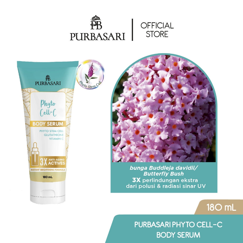 Purbasari Phyto Cell-C 180 ml / Body Serum Viral