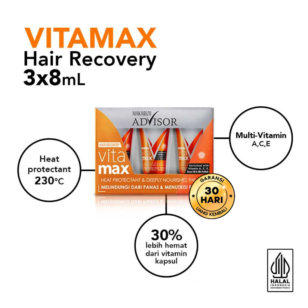 Makarizo Paket Hempas Rambut Lepek