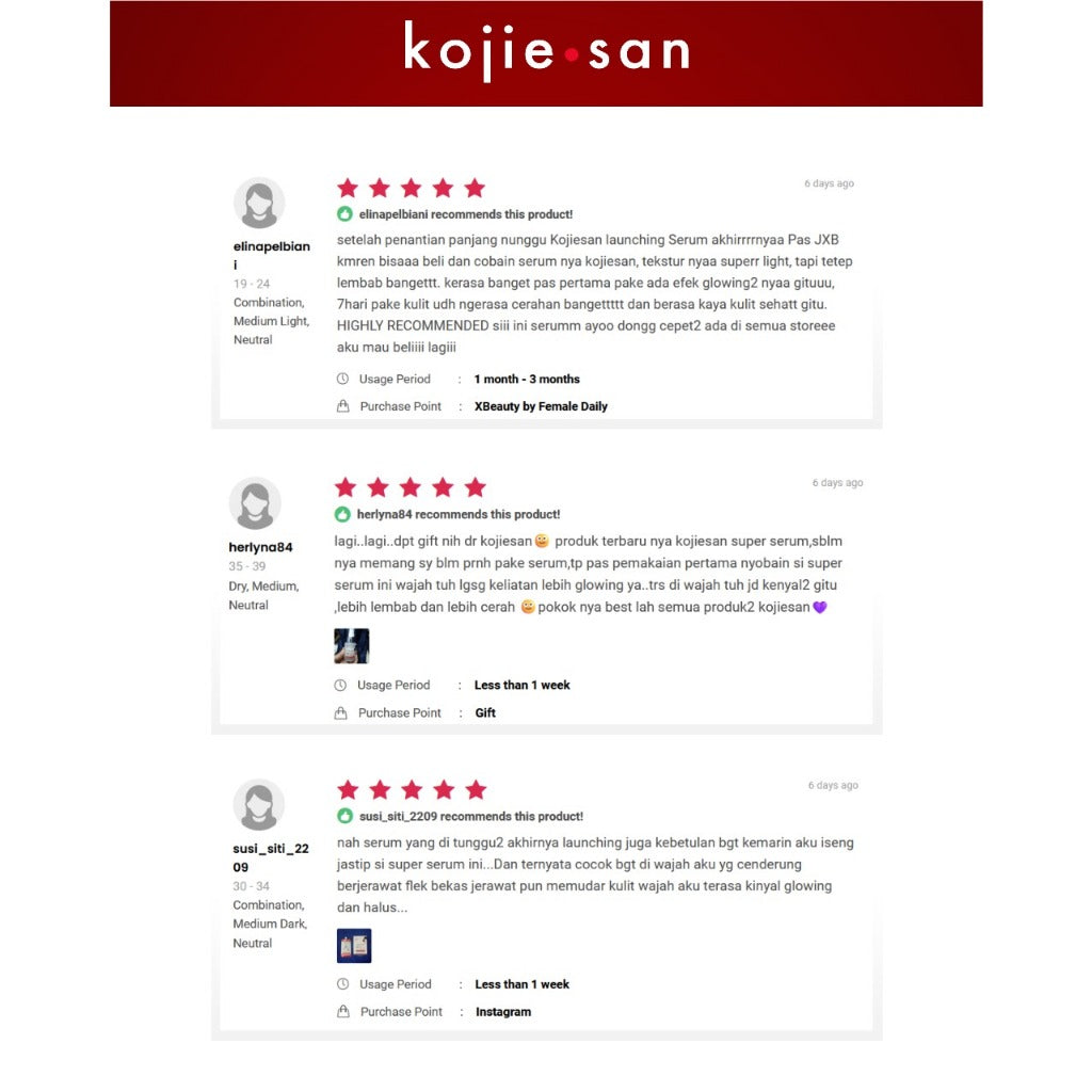 KOJIE SAN Super Serum 30ml