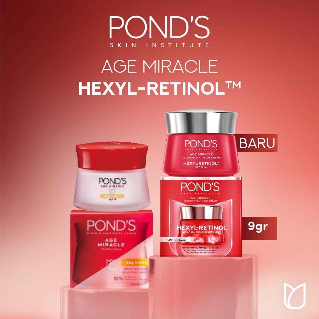 PONDS AGE MIRACLE DAY CREAM HEXYL-RETINOL 20gr