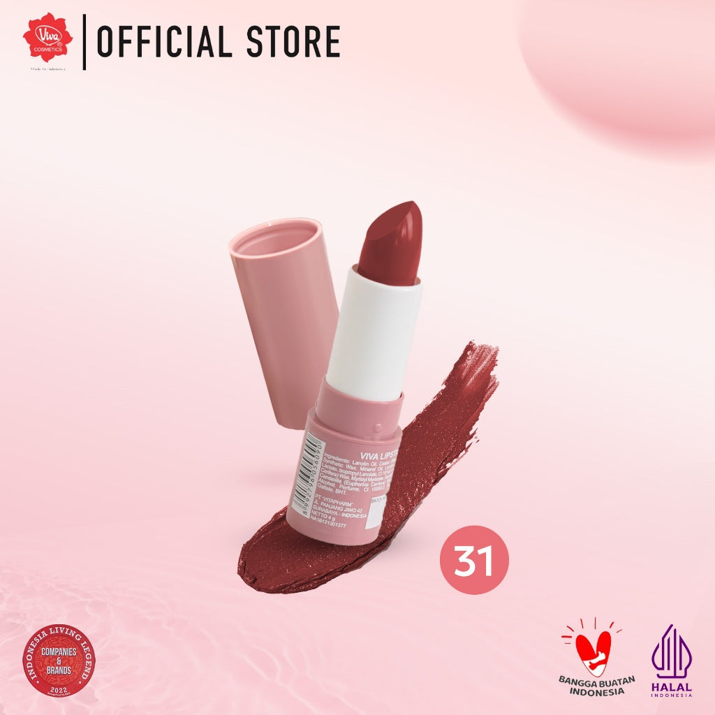 Viva Lipstick with Squalane & Mineral Oil (No. 21 - 40)
