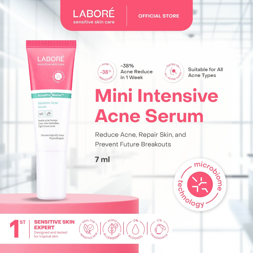 Labore AcnePro Biome Intensive Acne Serum 7ml 20ml - Serum Intensif Kulit untuk Mengatasi Permasalahan Kulit Berjerawat