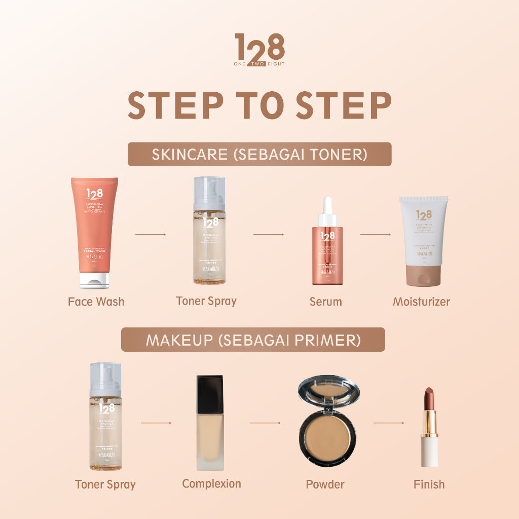 128 by Makarizo Intensive Barrier Care Primer 95mL Bottle