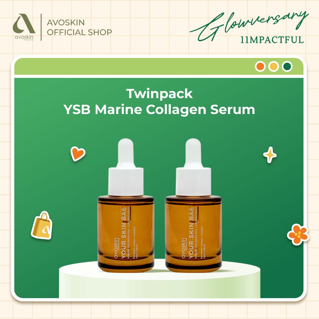 Avoskin Twinpack Hydrating Serum (2pcs) - Your Skin Bae