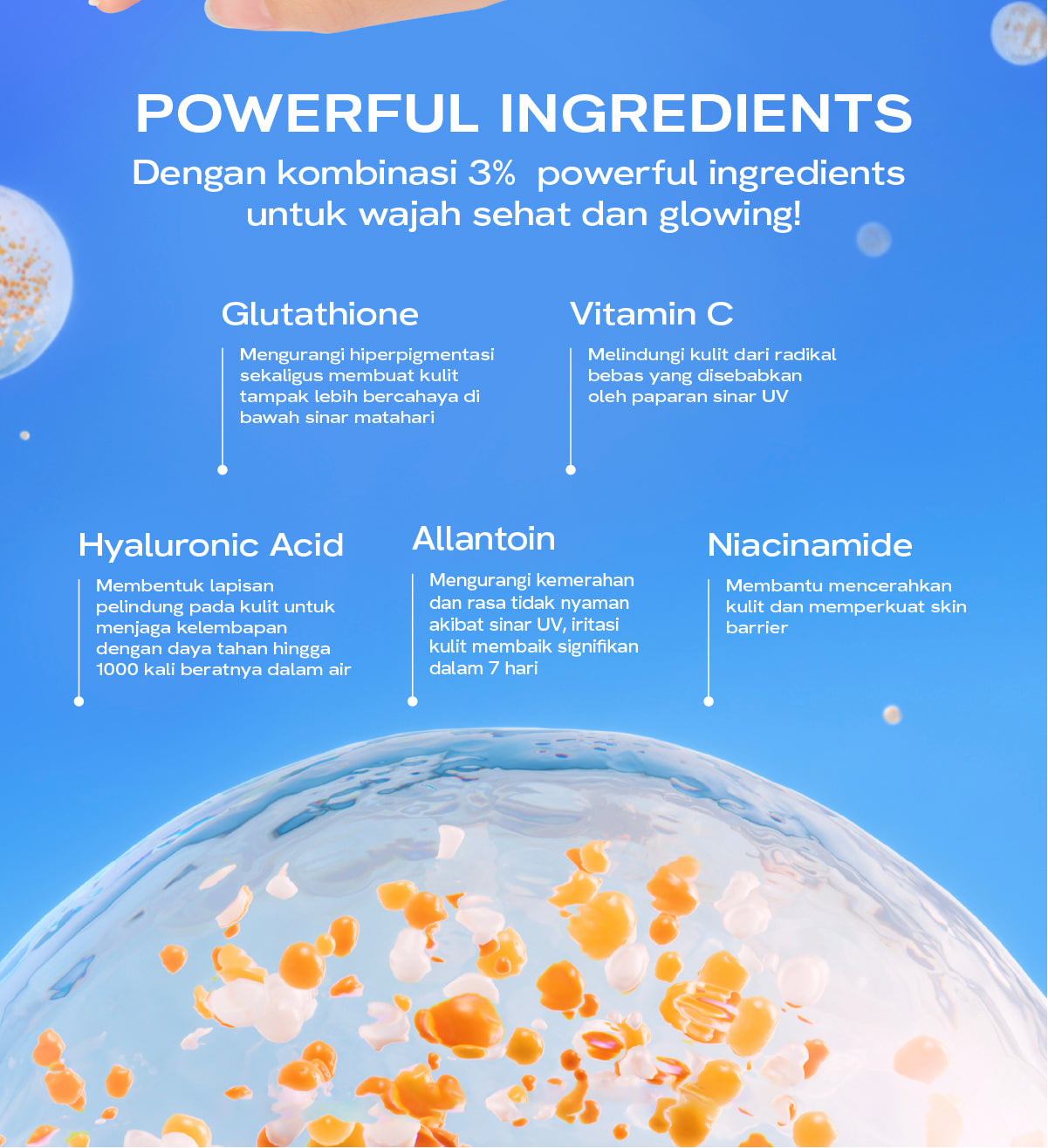 Wardah UV Shield Bright C-Hydrating Sunscreen Serum SPF 35 PA-Skincare