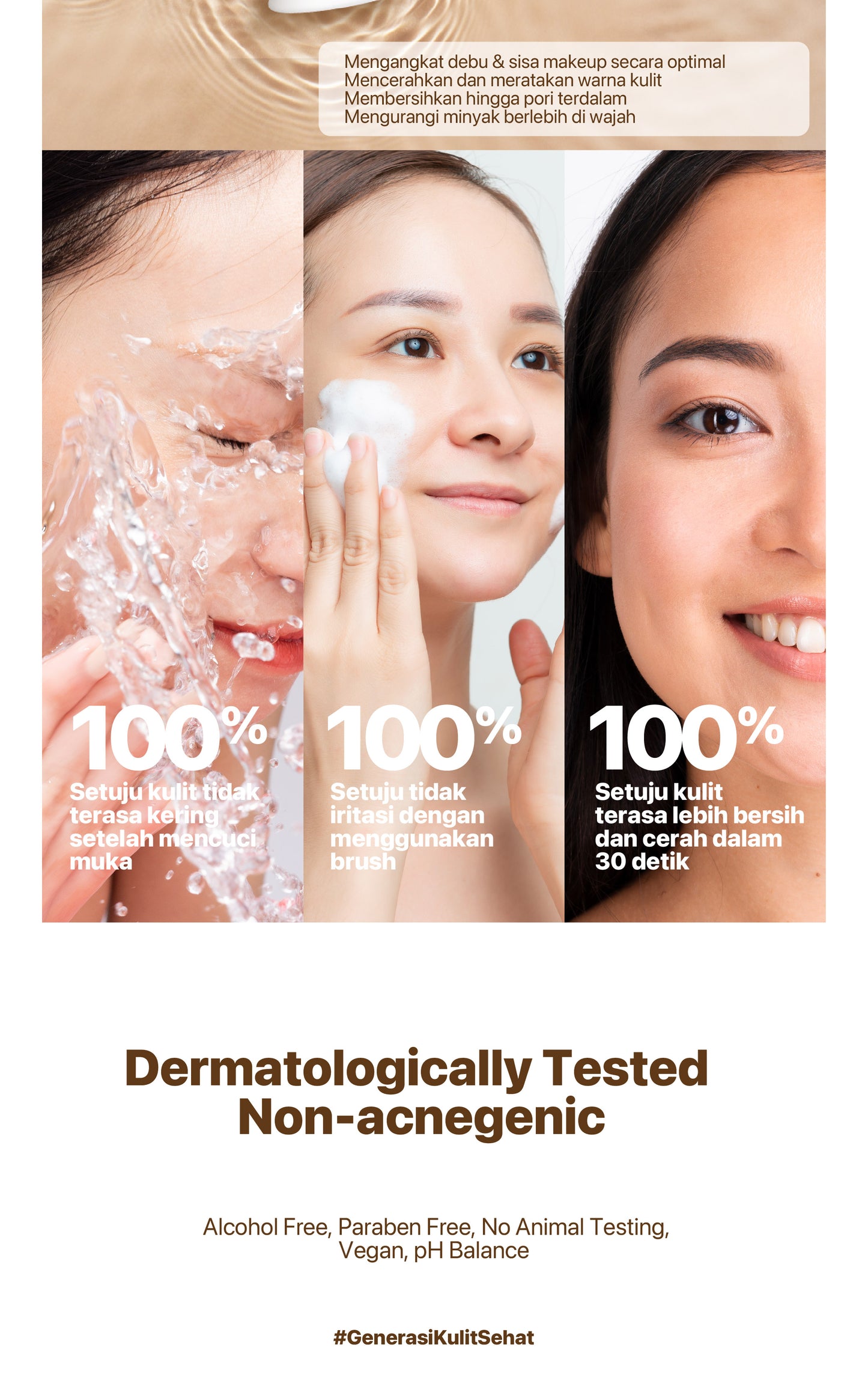 LICORICE CLEANSER - NPURE Cleanser Licorice / Bring The Light / Sabun Pembersih Muka Cerah Glowing / SLS free / Sabun Brightening