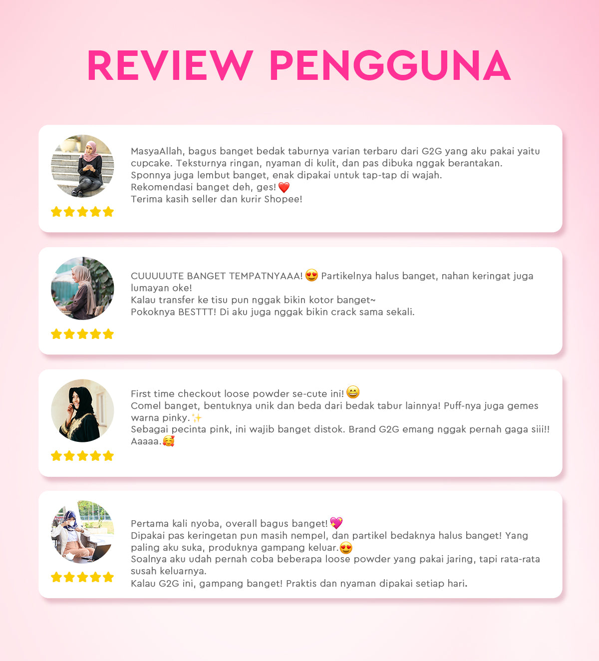 Glad2Glow Perfect Blur&Cover Loose Powder oil control Finishing Kontrol Minyak Tahan Lama Anti Luntur Halus Sempurna & Cover Tinggi bedak padat bedak tabur two way cake cushion foundation setting spray make up g2g glad2glow official store