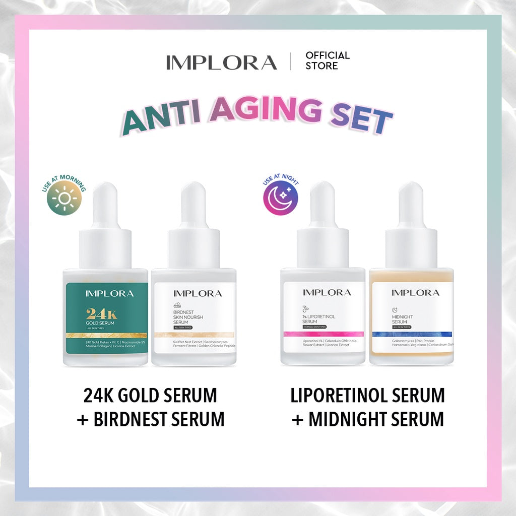Implora Face Serum Anti Aging Set