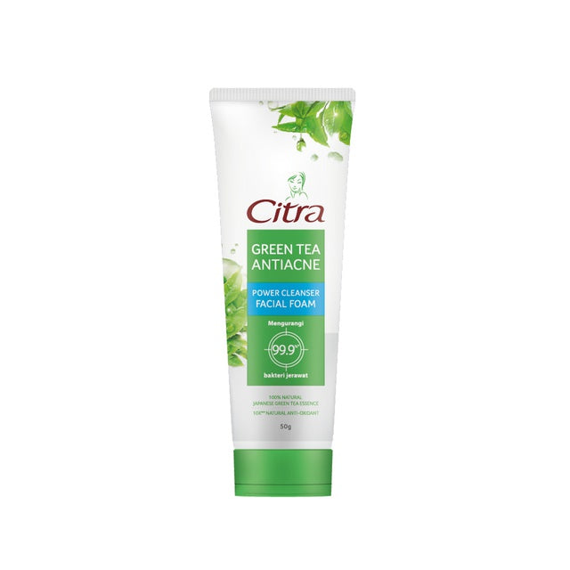 Buy Citra Green Tea Anti Acne Facial Foam 100g & Face Moisturizer 40g