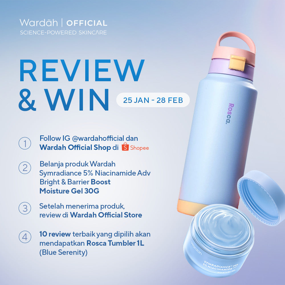 WARDAH Symradiance 399 5% Niacinamide ADV Bright&Barrier Boost Moisture Gel - Skincare