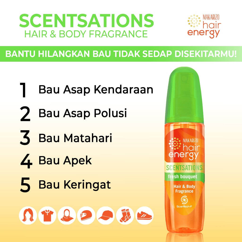 Bundle Conditioning Shampoo Aloe Melon 170 mL & Scentsations Fresh Bouquet 100 mL