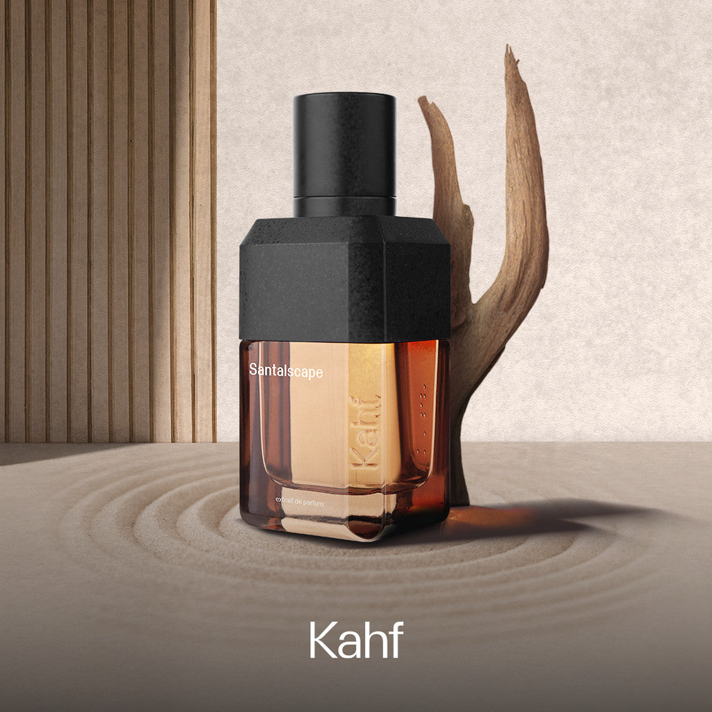 Kahf Paket Grooming Daily Look Isi 2 (Extrait de Parfum + Pomade/Hair Powder) - Approved by Barber and Suitable for Daily Use