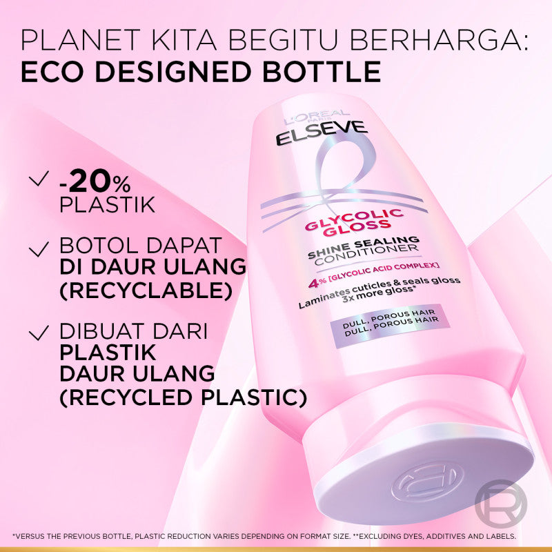 L'Oreal Paris Elseve Glycolic Gloss Conditioner 265mL