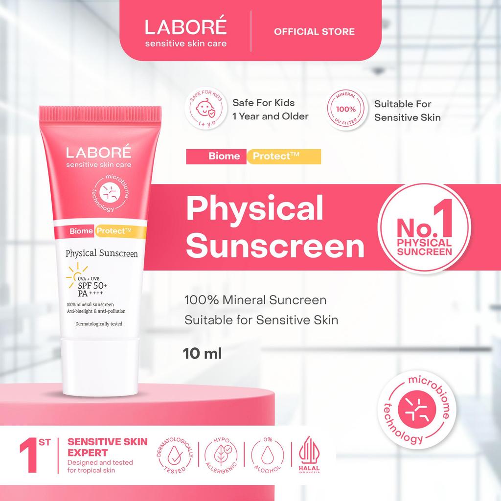 B1G1 - LABORE Brightening Set Duo - LABORE Multi-Pigmentation Brightening Serum 20 ml | LABORE Physical Sunscreen 10 ml - Serum Pencerah - Menghilangkan Bekas Jerawat dan Flek Hitam - Sunscreen - Tabir Surya - Mudah Menyerap