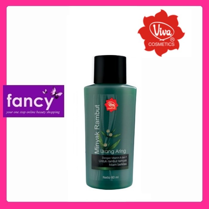 Viva Hair Tonic with Candlenut (Urang Aring) 60ml – Natural Hair Oil for Strong & Shiny Hair