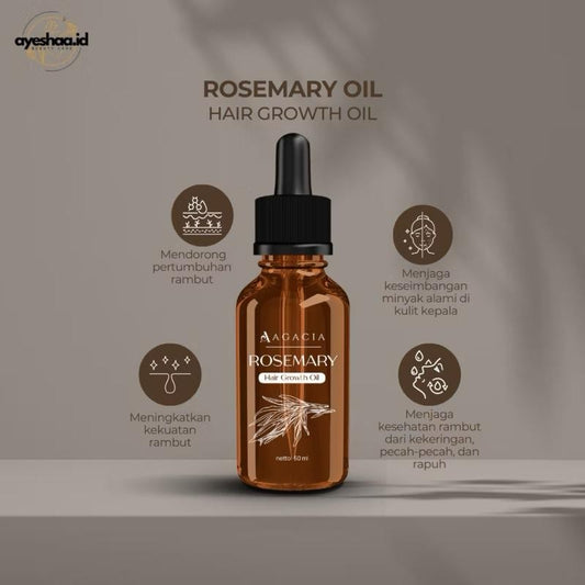 AGACIA Pure Rosemary Revival Oil – Hair Regrowth & Damage Repair Elixir (60ml)