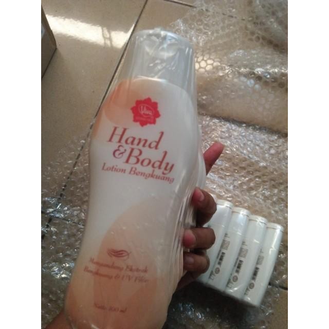 Viva Hand & Body Lotion Bengkoang - Whitening & UV Filter 100ml Official Store Aroma Baru Halal Certified