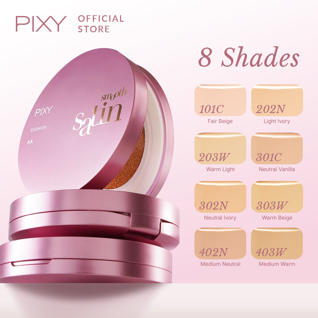 PIXY Smooth Satin Cushion