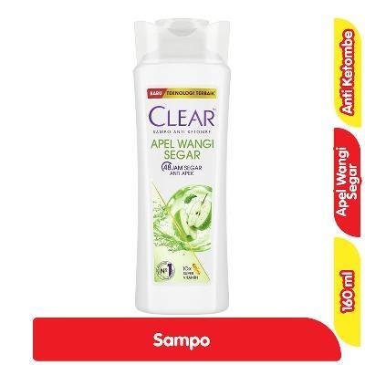 CLEAR Apple Fresh Anti-Dandruff Shampoo 160ml | Refreshing Apple Scent for Clean & Healthy Scalp