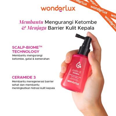 Wonderlux Calm It Down – Hydrating Scalp Serum for Dry, Flaky & Itchy Scalp 75ml