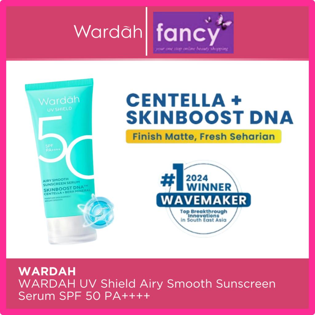Wardah Airy Smooth UV Shield Sunscreen Serum SPF 50 PA++++ Matte & Light 25ml/40ml