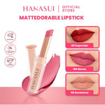Hanasui Mattedorable Lipstick | Anti Geser Formula Smudgeproof Transferproof Long Lasting Matte