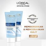 L'Oreal Paris Aura Perfect Whip Foam 100 ml - 2 Pcs -Skincare Facial Cleanser Wash Loreal