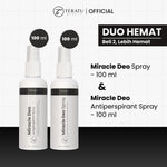 TERATU BEAUTY (Spray) Miracle Deo Spray Deodorant (BPOM Certified)