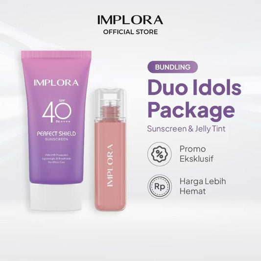 Implora GlowMuse Duo Set – Sunscreen & Jelly Tint