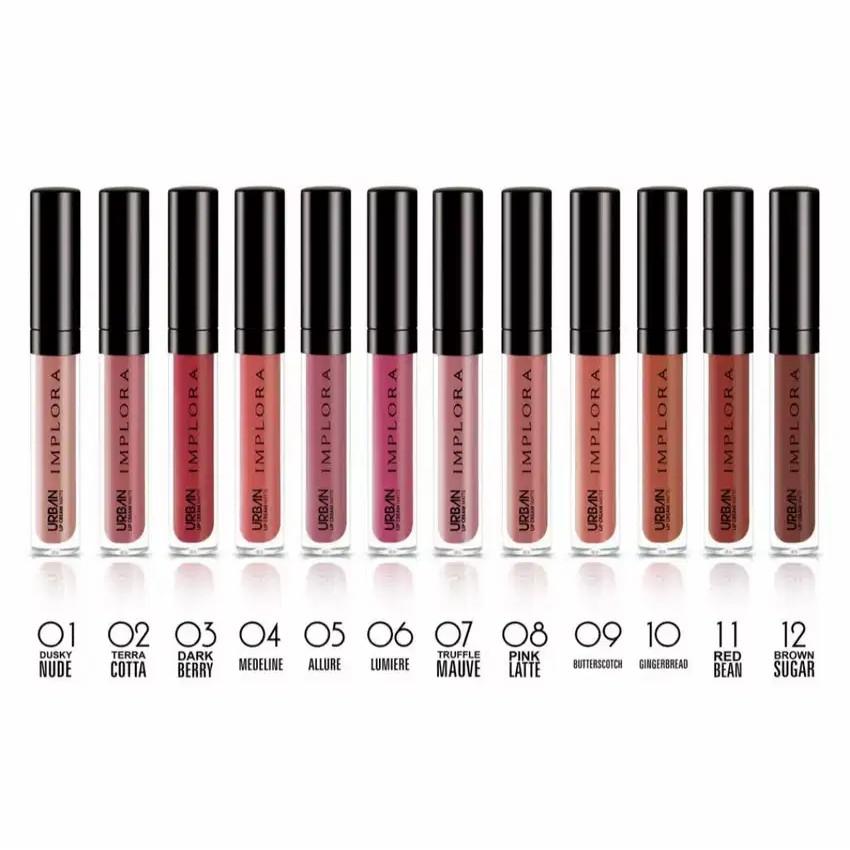 Implora Urban Lip Cream Matte – Long Lasting Soft Matte Lipstick