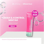 Emina Niacinamide Mencerahkan Oxy Ceramide Brightening Face Wash 50 / 100 ml NEW! - Sabun Muka Cerah Glowing Anti Kusam Bright Stuff