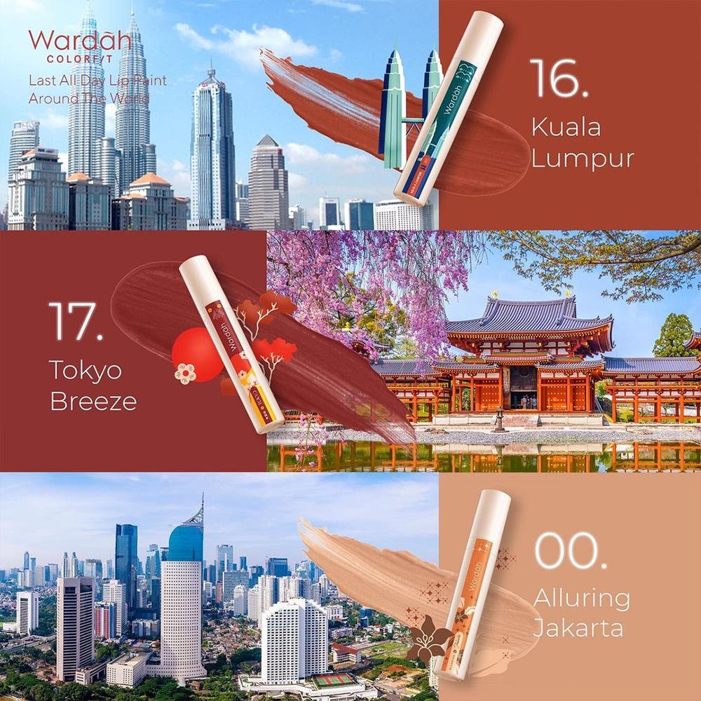 Wardah Last All Day Lip Paint 4.2g – Bold Matte, All-Day Wear