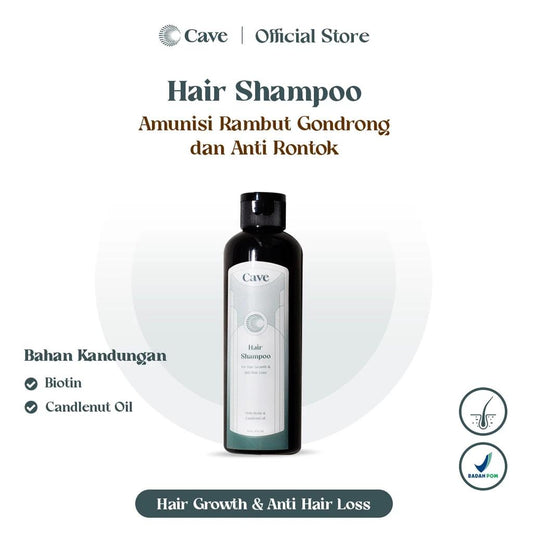 CAVE Hair Shampoo: Grow, Thicken & Stop Hair Loss for Men