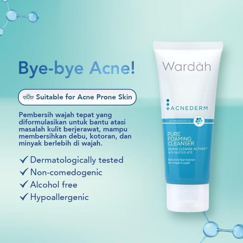 Wardah ClearRush+ Foam (A Salicylic Zinc Acne Cleanser)