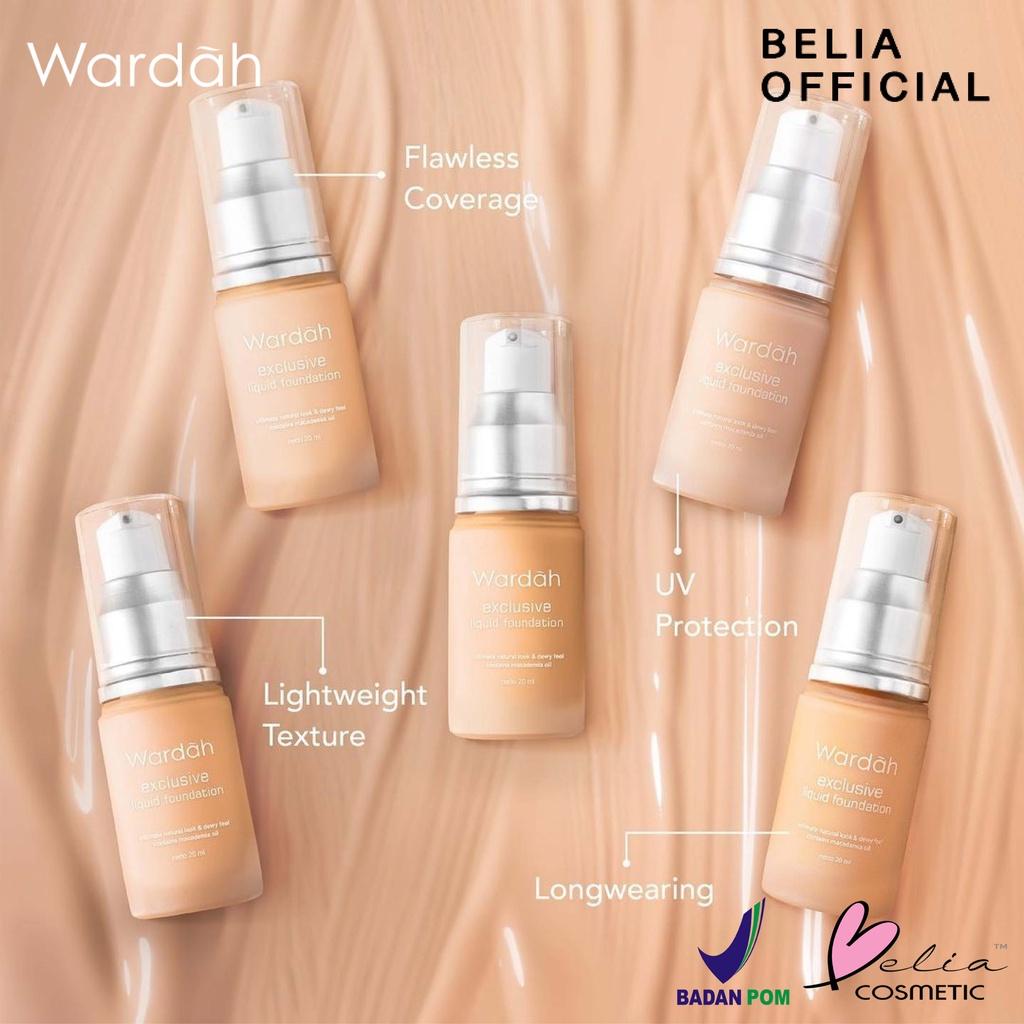 WARDAH Exclusive Liquid Foundation – SPF 30 | Full Coverage | BPOM Certified