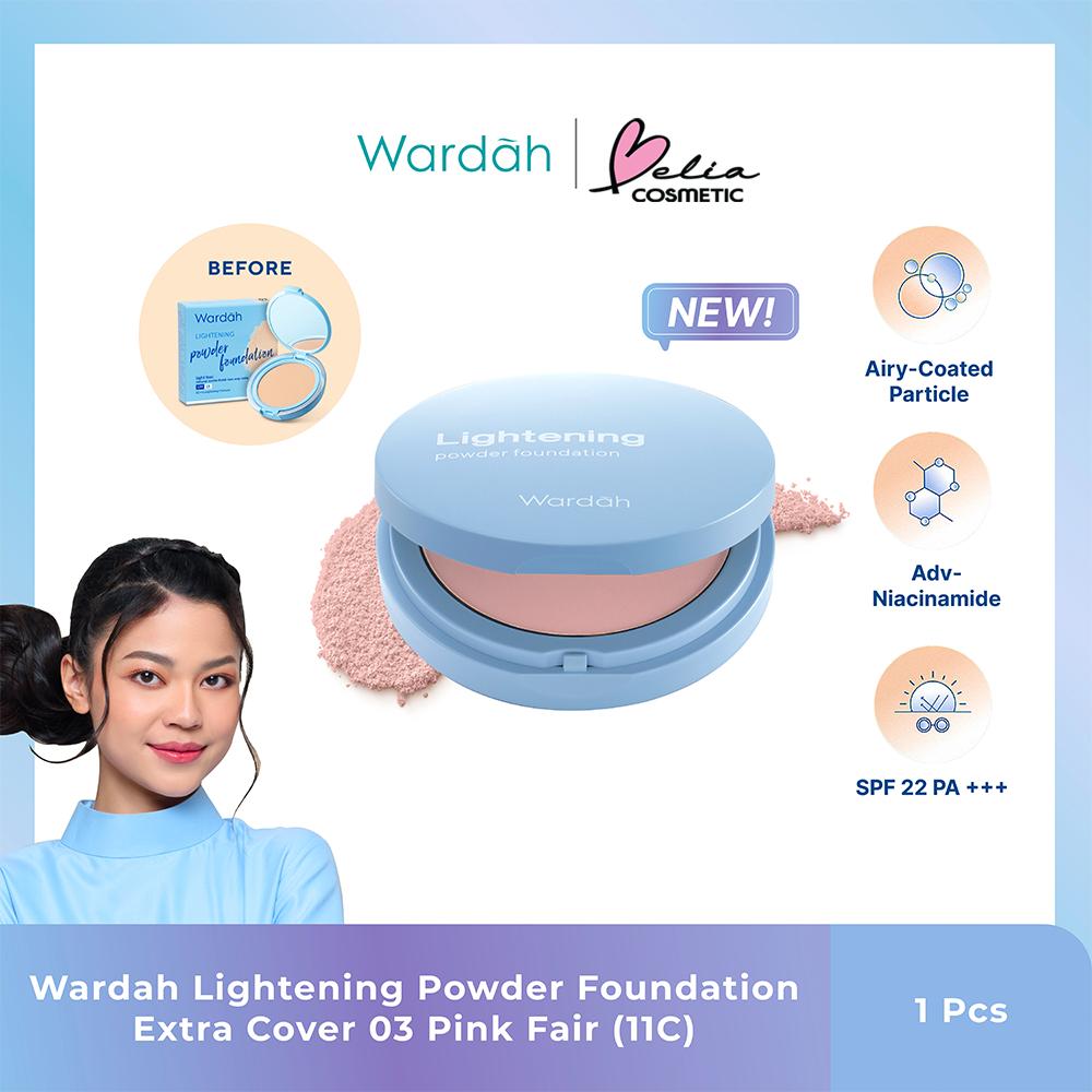 Wardah Everyday Luminous Foundation & Face Powder Set