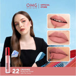 OMG Oh My Glam Matte Tahan Lama Kiss Lip Cream 3.5g Lip Cream Matte