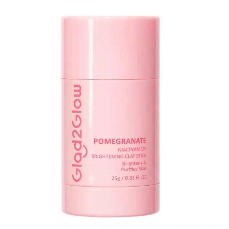 Glad2Glow Clay Stick 25g Brightening Mugwort & Volcano Variants Anti-Blackhead Pore-Refining Face Mask Perfect Blurring Powder Foundation